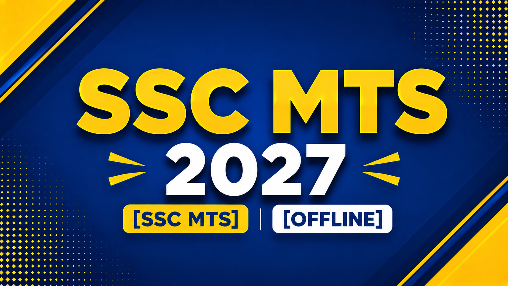 SSC MTS 2027